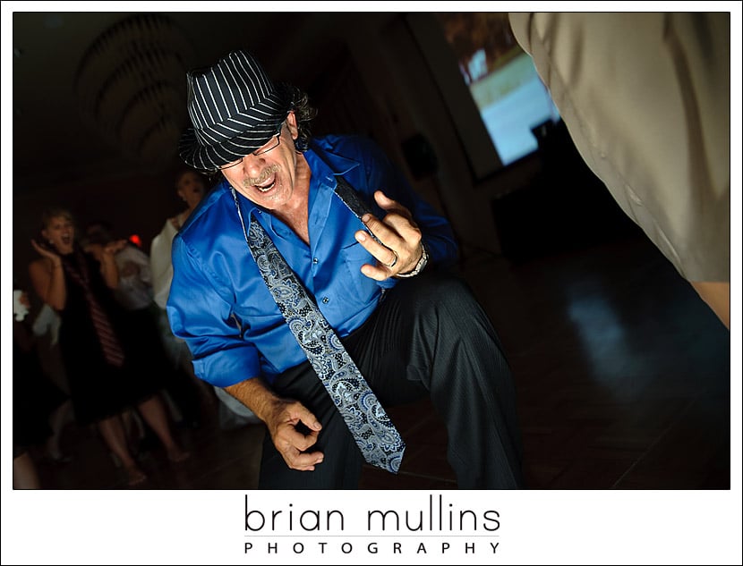 Wedding Reception Air Guitar