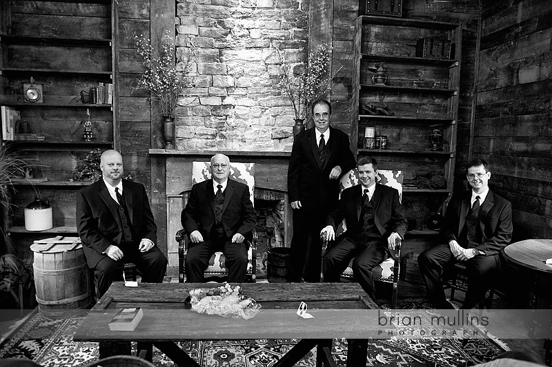 Groomsmen Portrait - Raleigh Wedding Photographer Groomsmen Portrait - Raleigh Wedding Photographer