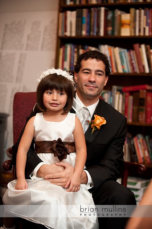 groom & neice before the wedding groom & neice before the wedding