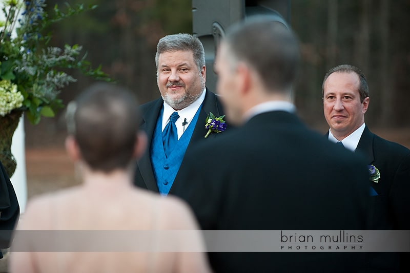 nace_wedding-0010 grooms sees his bride on the wedding day