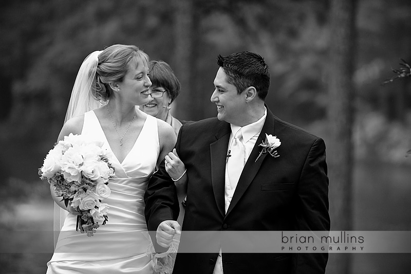 Outdoor wedding at Umstead Hotel