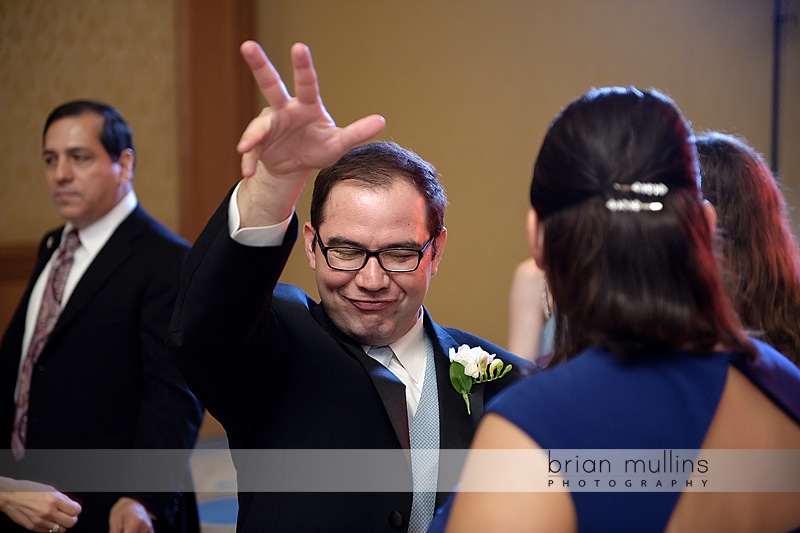 Dancing at umstead wedding reception
