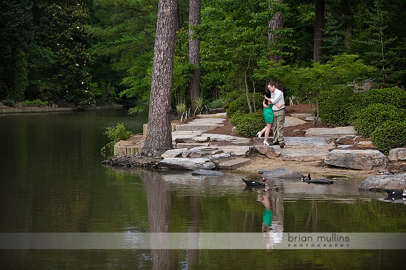 engagement photography at Duke Gardens