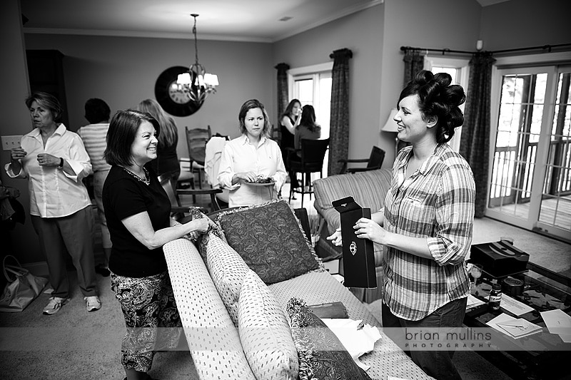 wedding day prep