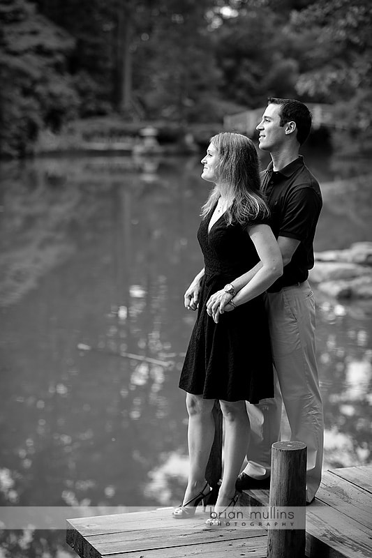 engagement photography at duke gardens
