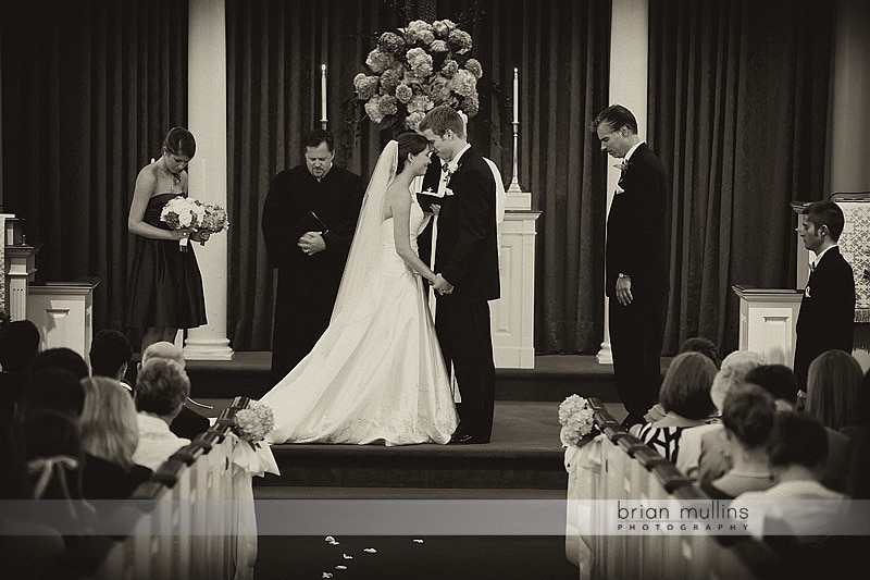 wake chapel wedding ceremony