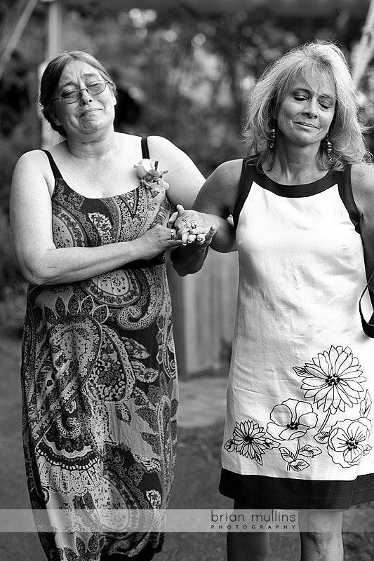 emotional wedding processional