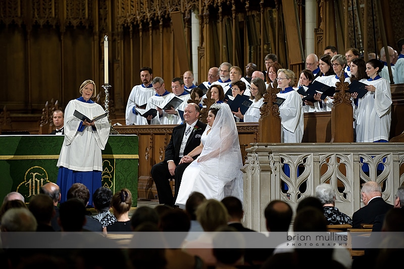 choir at Duke Chapel Wedding