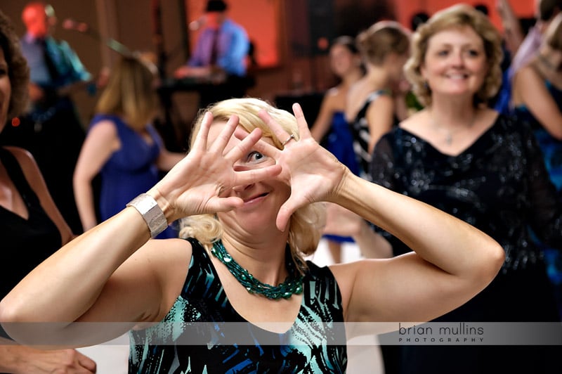 dancing at washington duke wedding reception