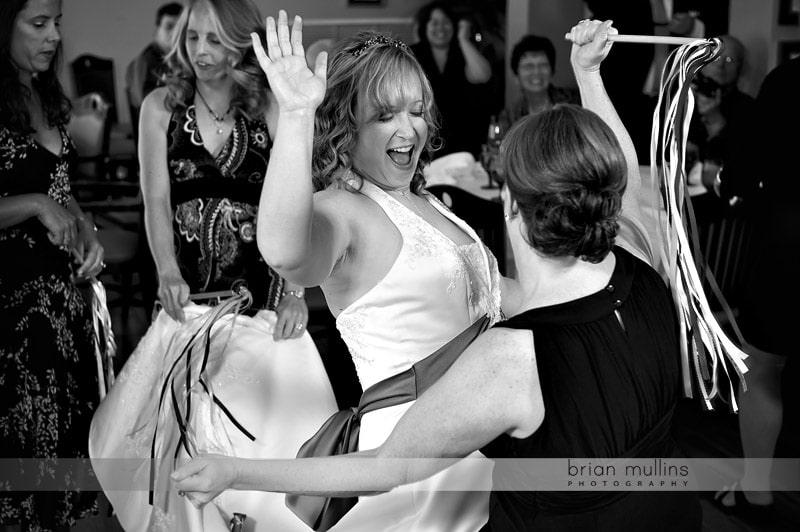bride dancing at reception