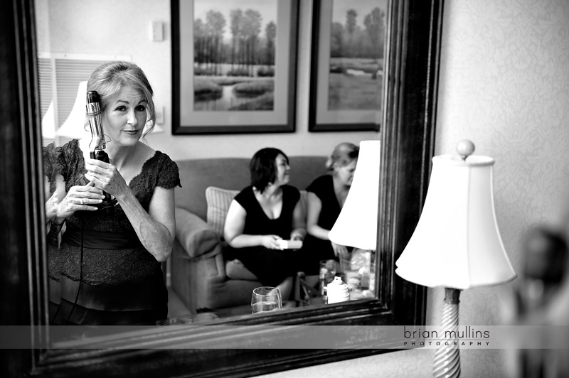 Washington Duke Inn wedding preperations