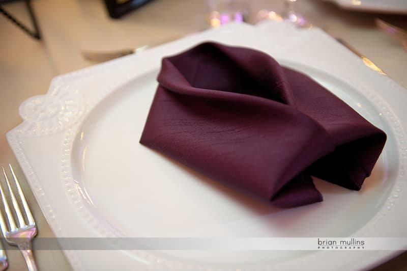 wedding napkin fold