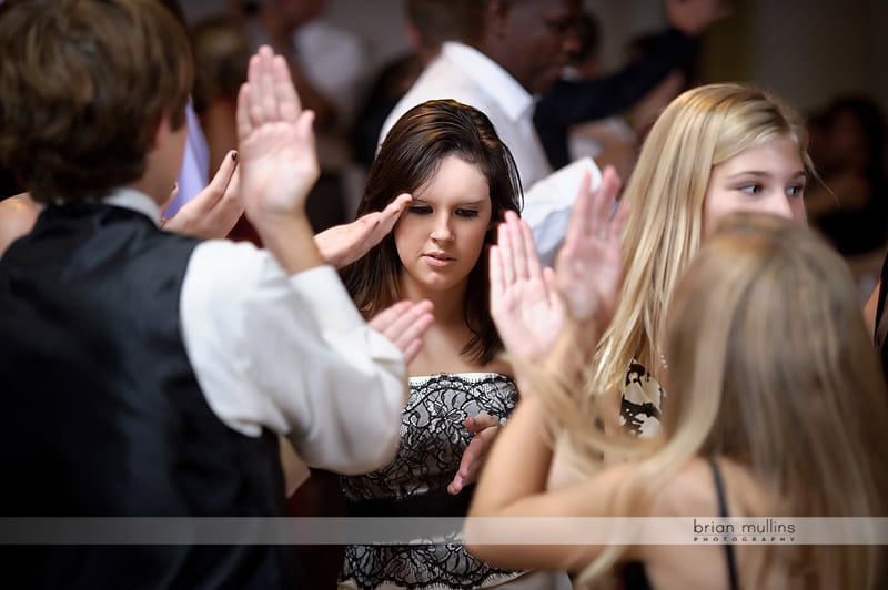 dancing at wedding receptions