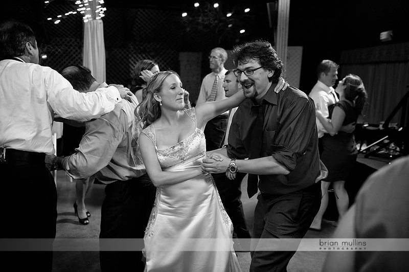 wild wedding reception