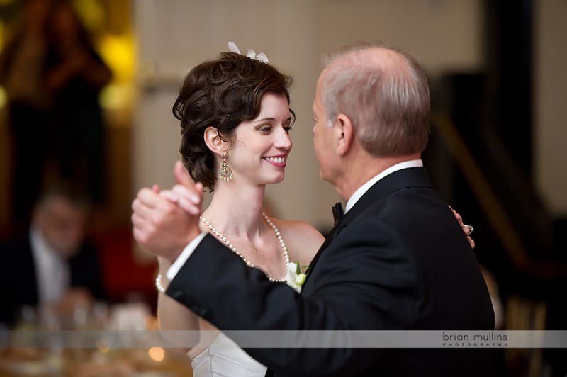 bride dancing with father
