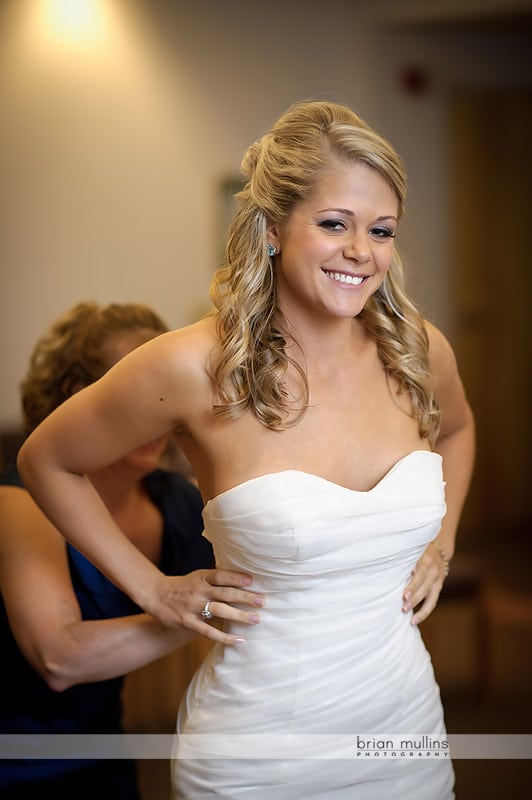 bride getting ready