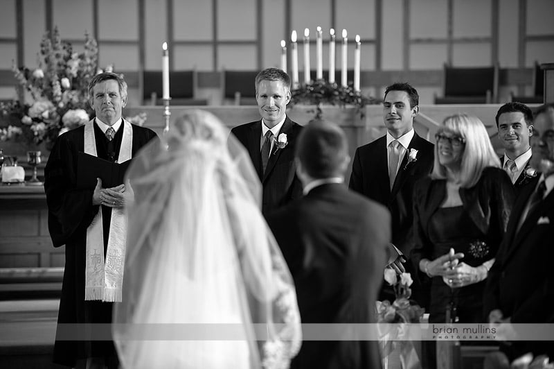 bride walking down aisle