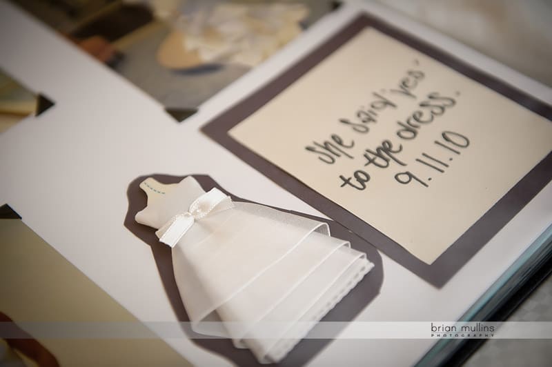 wedding scrapbook