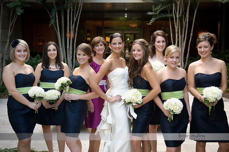casual bridesmaid wedding portrait