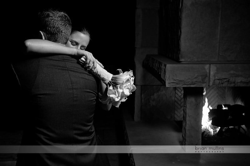 night wedding portraits
