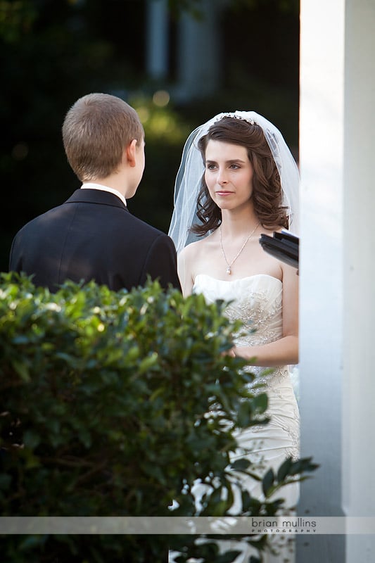 wedding at fearrington village