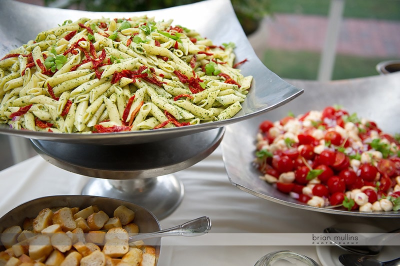fearrington village wedding reception food