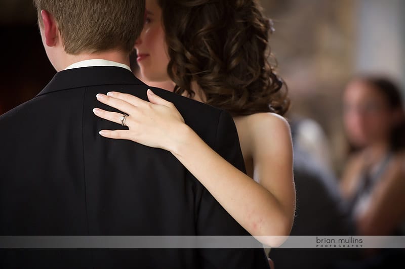 first dance at fearrington village wedding reception